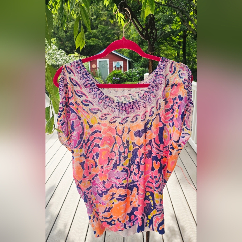 Lilly Pulitzer Elliston Sweater Top - Picture 2 of 10